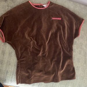 Vintage Koret of California velvet top